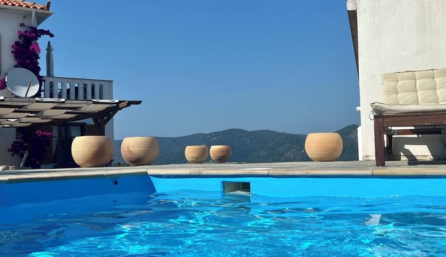 Seclusion & privacy in Alonissos 3BR Luxury Pool Villa with dream view in Alonissos