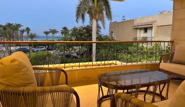 Spacious Family Villa with Garden, Rooftop & Sea Views in Ain Sokhna