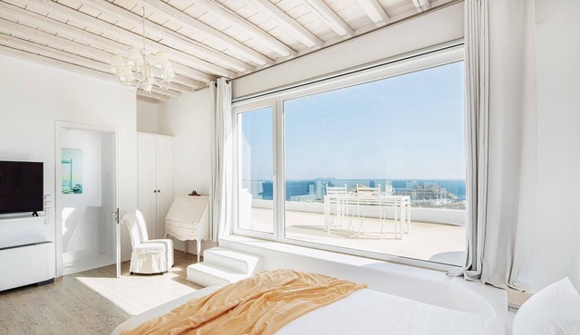 Spectacular Kalafatis Villa | 14 Bedrooms | Villa Vibhu | Private Jacuzzis in Mykonos
