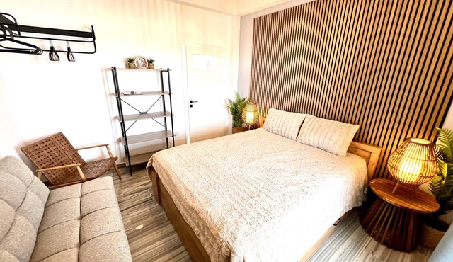 Studio 'Aeolian Blu 10' with Sea View, Wi-Fi and Air Conditioning in Paros