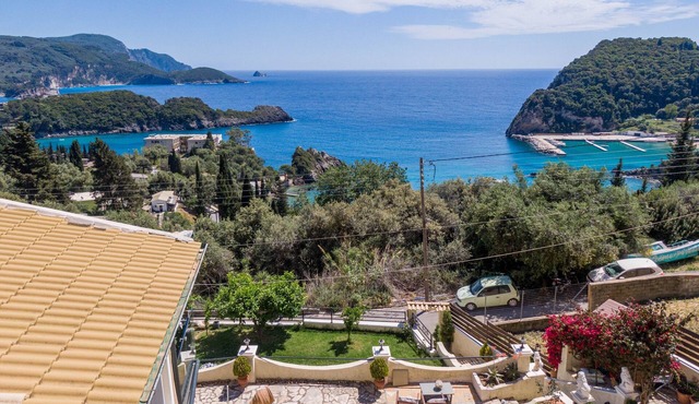 Studio Apartment 'Angela 1' with Sea View, Wi-Fi and Air Conditioning in Corfu
