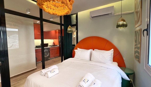 The 2 BDR Emerald Condo 5 min to CAI Airport in Cairo
