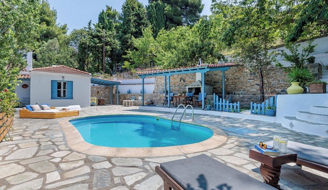 The Blue Cottage | Family friendly and peaceful in Skopelos