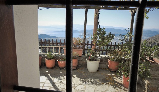 Traditional mansion Calliope in Makrinitsa Pelion in Stagiates