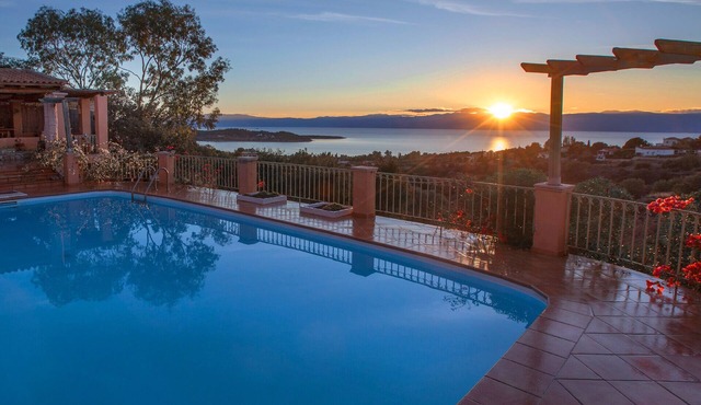 Unique Villa with magnificent styling, Panoramic Sea Views and Swimming pool in Porto Cheli