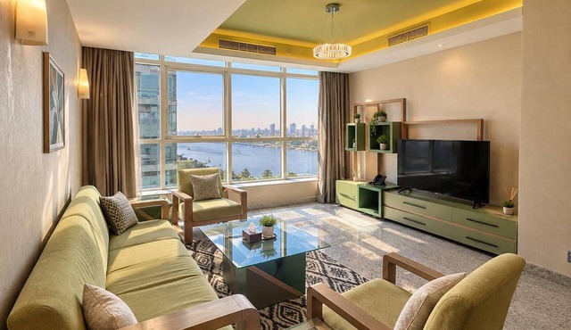 VESTA - Executive Suite - 2BR - Partial Nile View in Cairo
