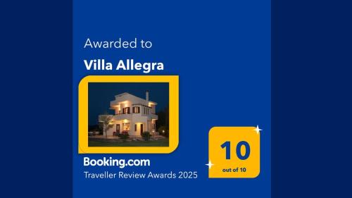 Villa Allegra in Korfalónas