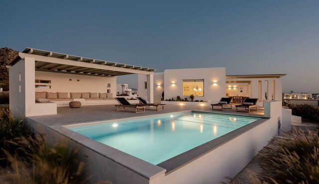 Villa Dia, Mikri Vigla, Panagia Parthena Beach in Naxos