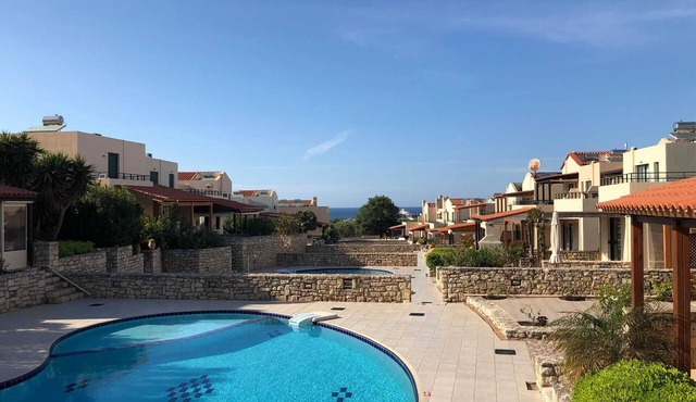 Villa Evgenia︱A Plain Lodge w/Pool in the Village in Chania