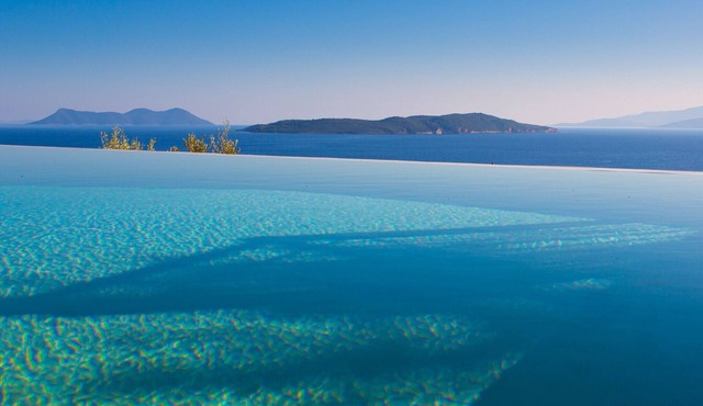 Villa Portokali - Spacious, luxury villa with endless seaview in Sivota