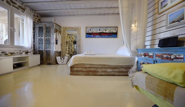 Villa Princess 6 private with Pool Panormos Beach in Mykonos