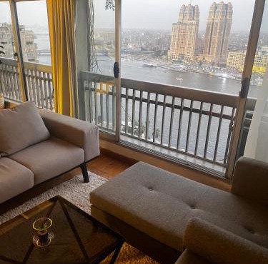 Zamalek Nile Panoramic View 3BR in Cairo