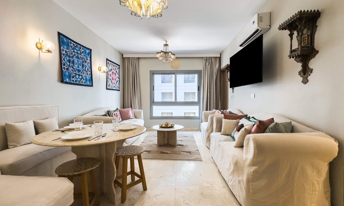 Nasr City Apartment | Xuru Stays I Authentic Traditions Cozy Stays, 1bdr