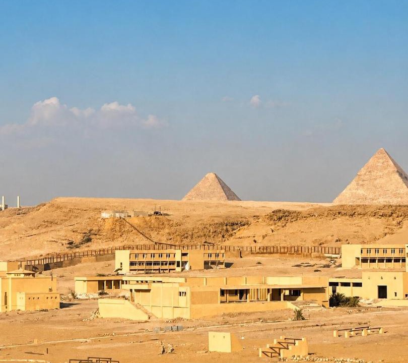 Pyramids Gardens Apartment | Great Pyramids View 3BR Luxury Apartment & Balcony