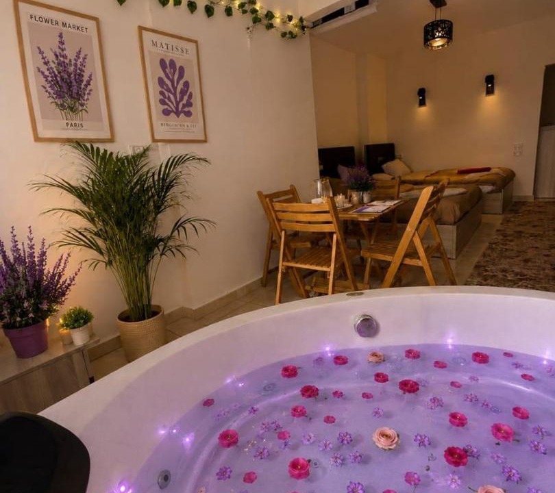 Al Haram Hotel | panorama pyramids and jacuzzi