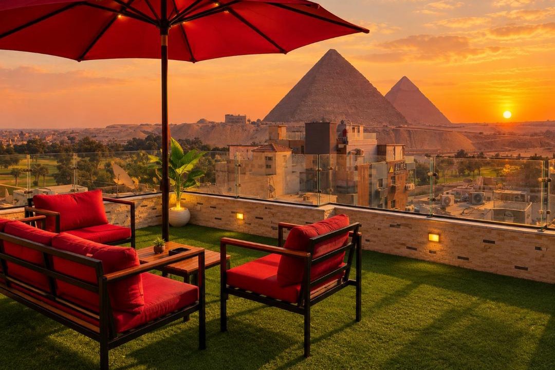Al Haram Apartment | Pyramids First Row Luxury stay & tours