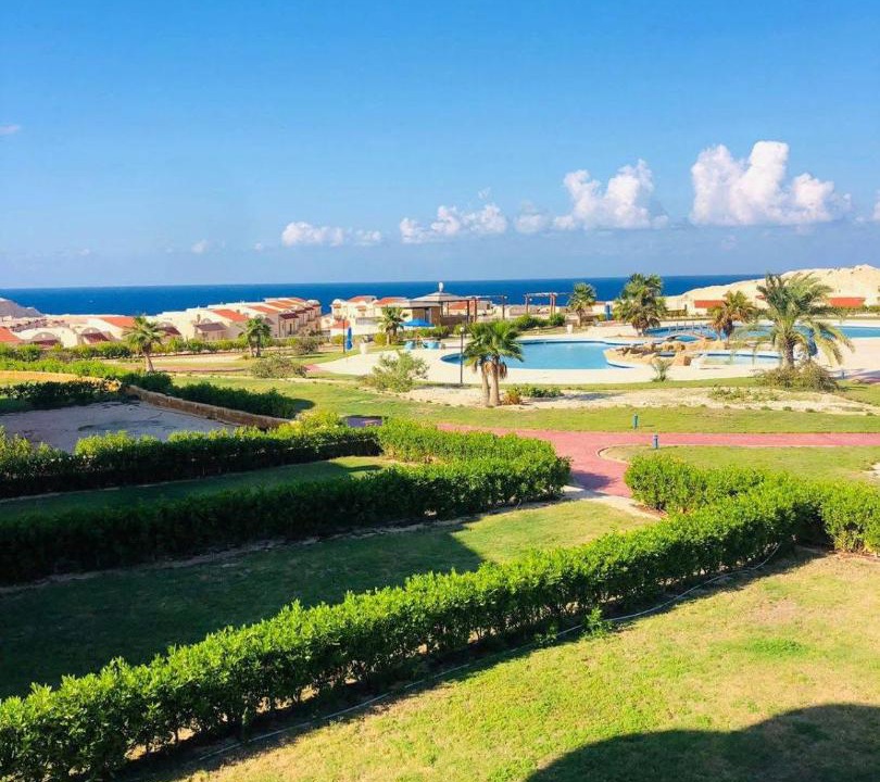 Ad-Dab'ah Apartment | Chalet Sea View with Private Garden North Coast Ras El Hekma Coral Hills