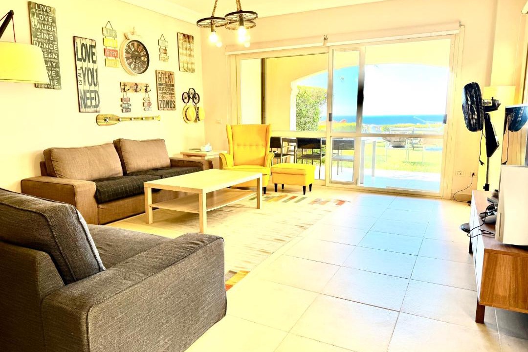 Ad-Dab'ah Ski Chalet | Lavista Bay Luxury Sea View 3BR Ground Chalet & Garden
