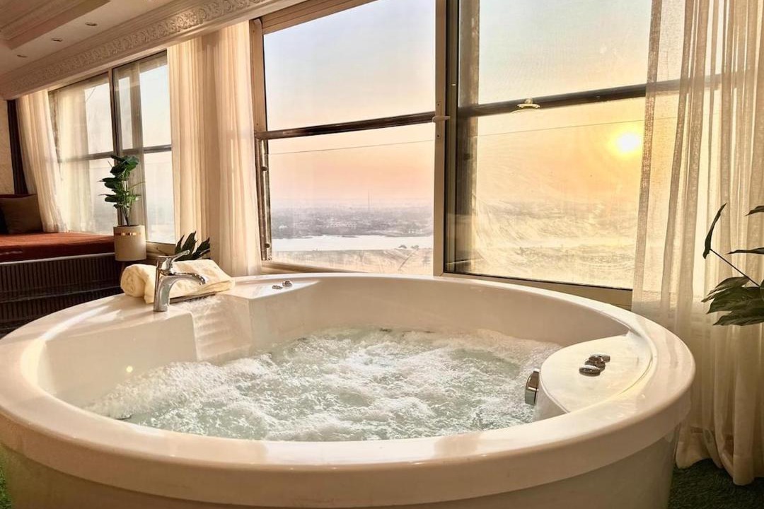 Maadi Apartment | 3BR peaceful Maddi Nile View Stays Jacuzzi in Some Units