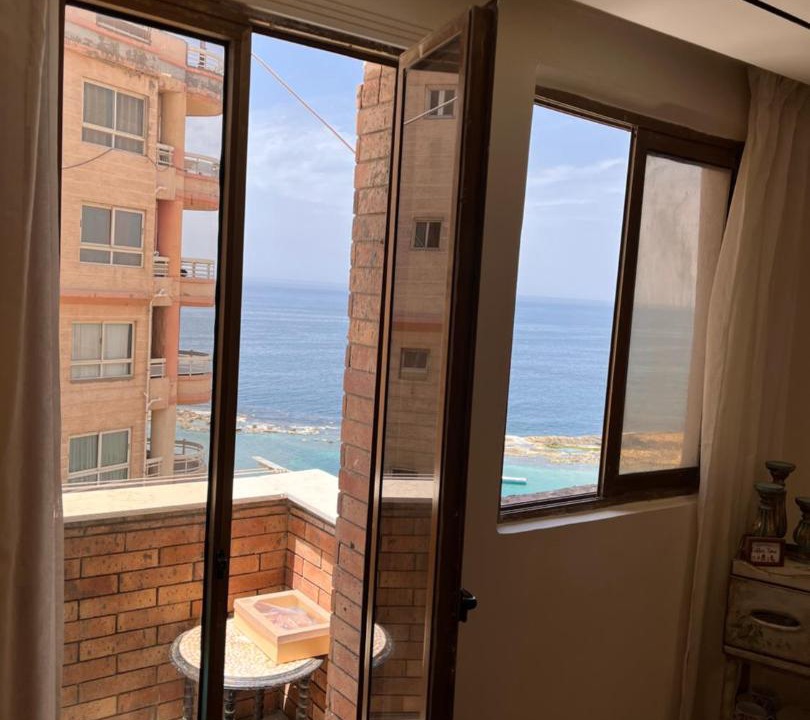 Al-Muntazah Apartment | شقة فندقية راقية ڤيو البحر بميامي الاسكندرية A unique sea view apartment in Miami, Alexandria