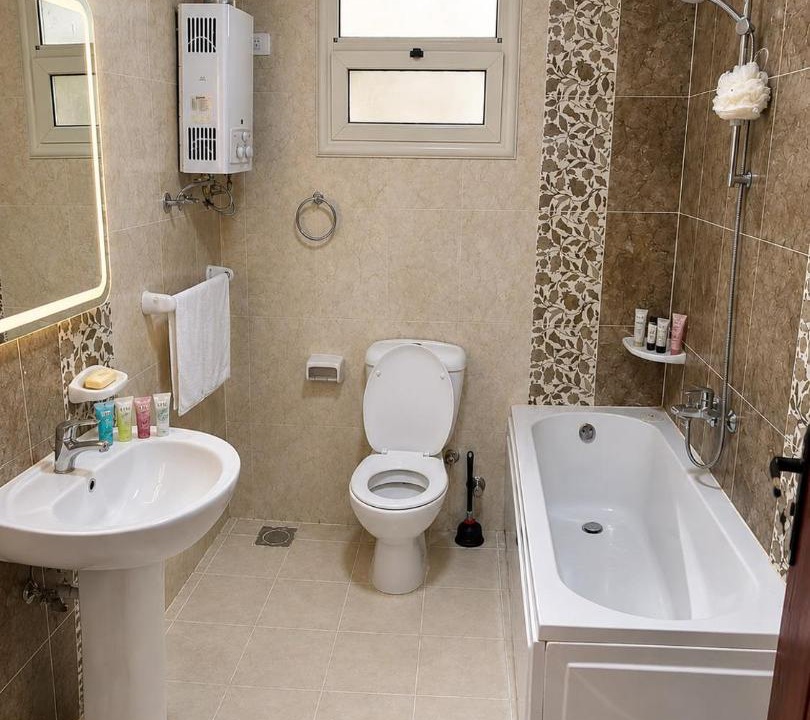 New Cairo Apartment | Three Bedroom Hotel suite close rehab