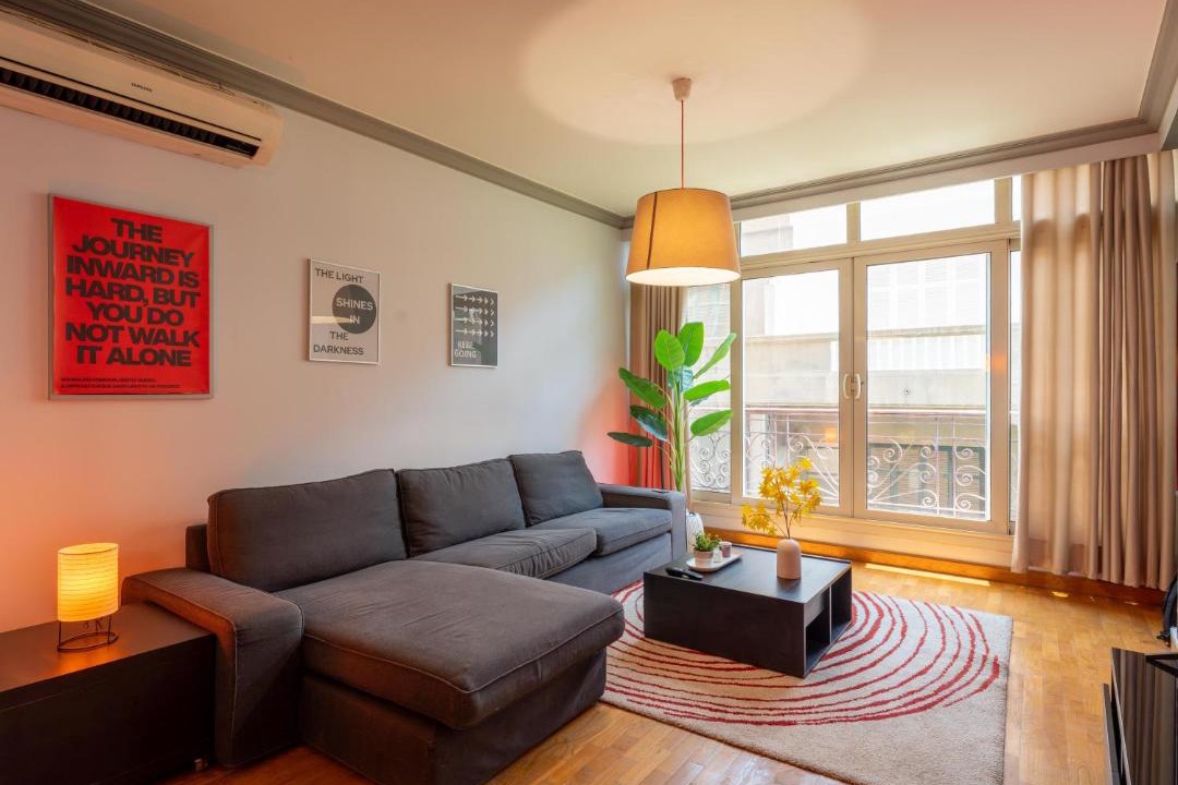 Gezira Apartment | Central Japandi Style One-Bedroom Apartment in Zamalek