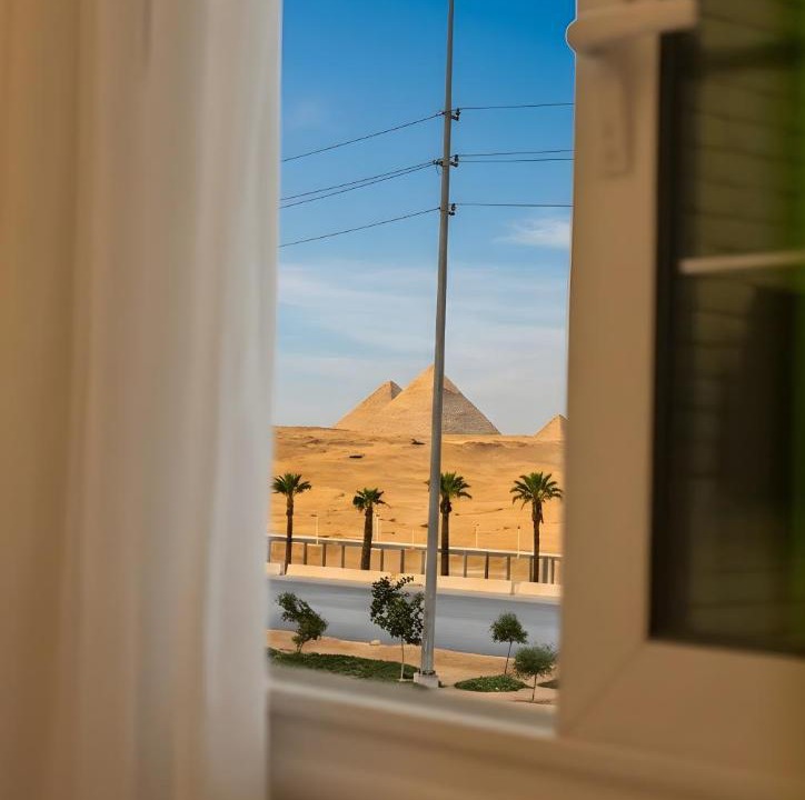 Pyramids Gardens Apartment | pyramids view luxury apartment
