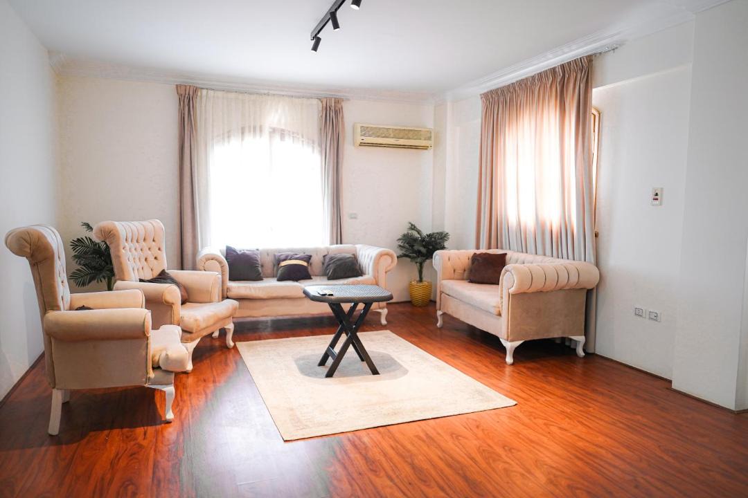 The 5th Settlement Apartment | Garden View Haven , Spacious 3BR , Prime New Cairo