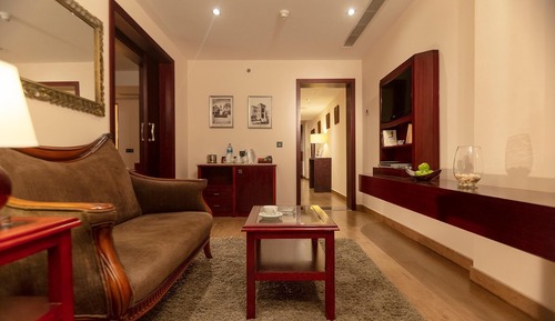 Suite, 1 King Bed, Pool View (Royal Savoy Suite with Lounge Access )