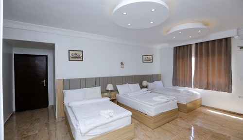 Triple Room Pyramids View