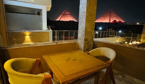Executive Double Room with Panoramic Pyramids view & Terrace