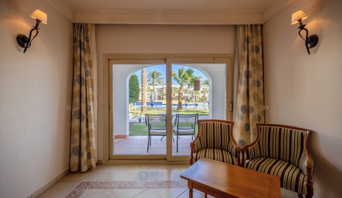 Standard Room, 1 King Bed, Balcony, Pool View (Pool Access View)