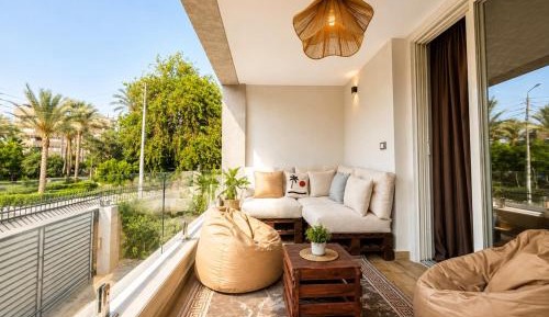 Two-Bedroom Apartment with Garden View