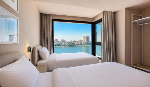 Three-Bedroom Premium Apartment with Balcony