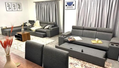 Three-Bedroom Apartment with Balcony