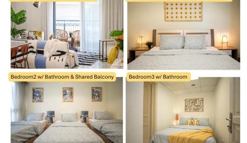 Three-Bedroom Apartment with Sea View