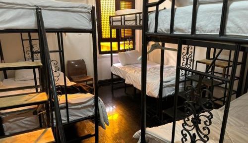 Bunk Bed in Male Dormitory Room 