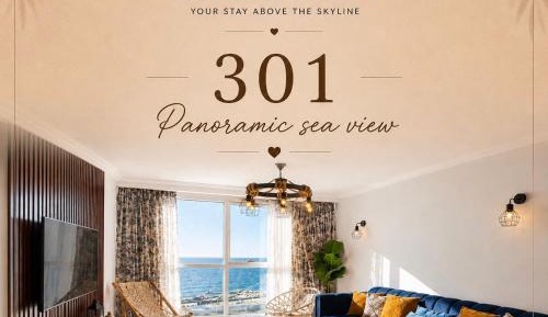 Two-Bedroom Apartment with Balcony and Sea View