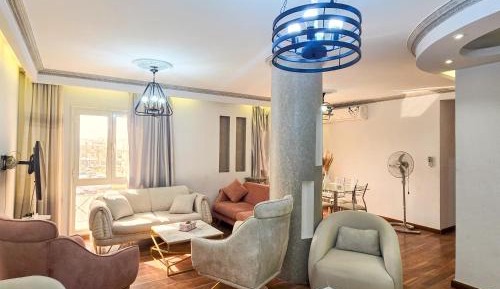 Three-Bedroom Premium Apartment with Balcony