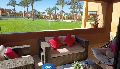 Two-Bedroom Apartment with Pool View