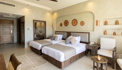Double or Twin Room with Side Sea View