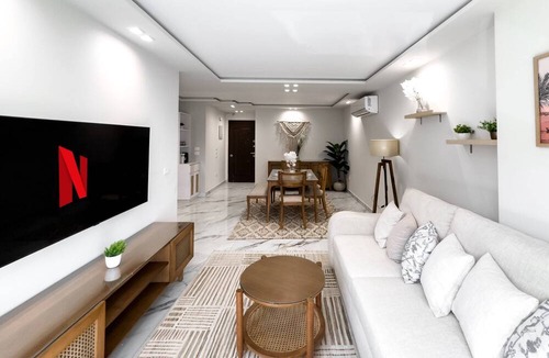 Heliopolis Apartment | Xuru Stays I Ocean Blue - 5 Min to Airoprt