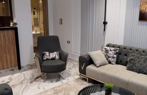 Al Arish Resort | Charming 3-bedroom at Sama Resort with WiFi, AC in Al-Arish of North Sinai