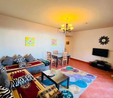 Ras Sudar Apartment | Porto Sokhna Pyramids Apartments Family sav view