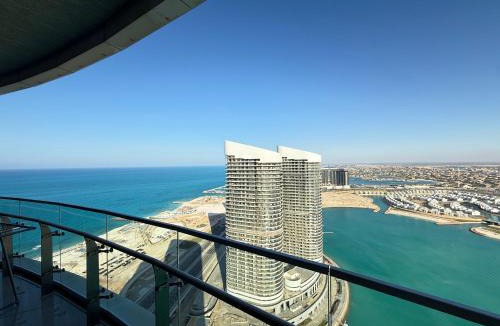Marina El Alamein Ski Chalet | Alamein Towers Panoramic Sea and Lagoon View