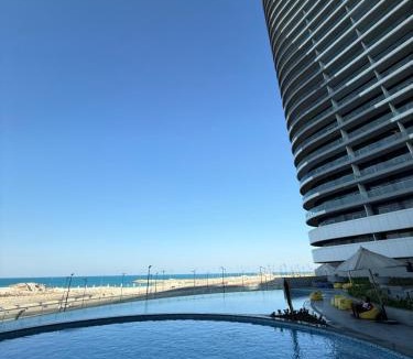 Marina El Alamein Ski Chalet | Alamein Towers Panoramic Sea and Lagoon View