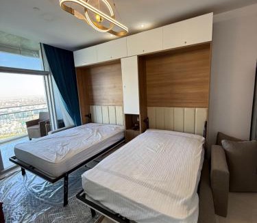 Marina El Alamein Ski Chalet | Alamein Towers Panoramic Sea and Lagoon View