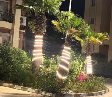 Alexandria - Mediterranean Coast Apartment | شالية بالرووف غرفتيين مكييف للأيجار بقرية ايماريتس هايتس بالساحل الشمالي - A chalet with a rooftop and two air-conditioned bedrooms for rent in Emirates Heights , North Coast