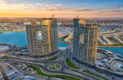 Marina El Alamein House | Luxury Sea View Studio -North Coast - New Alamein Tower - code 03