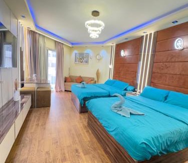 Corniche Road-Dahar Apartment | Red Sea paradise balcony free WiFiC201